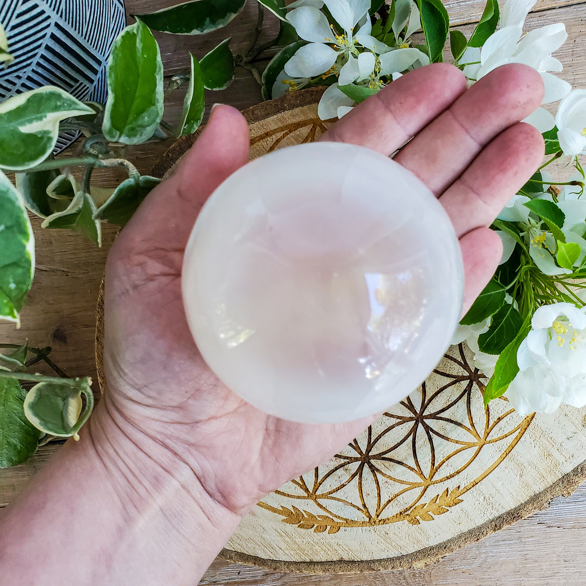 Selenite - Sphere (L)