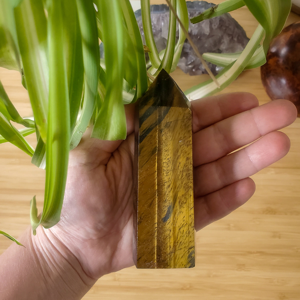 Tiger Eye Tower - Yellow and Blue