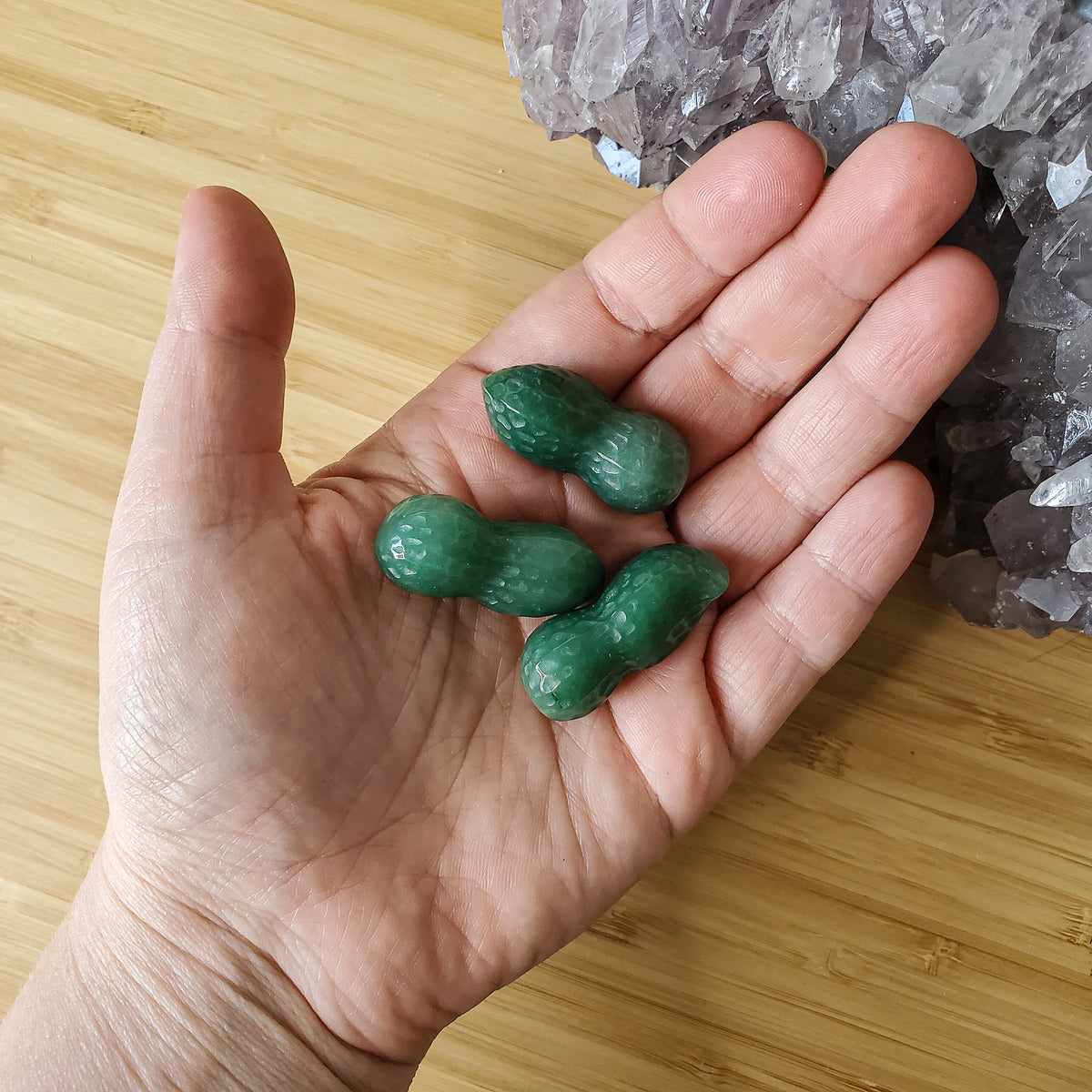 Green Aventurine Peanuts