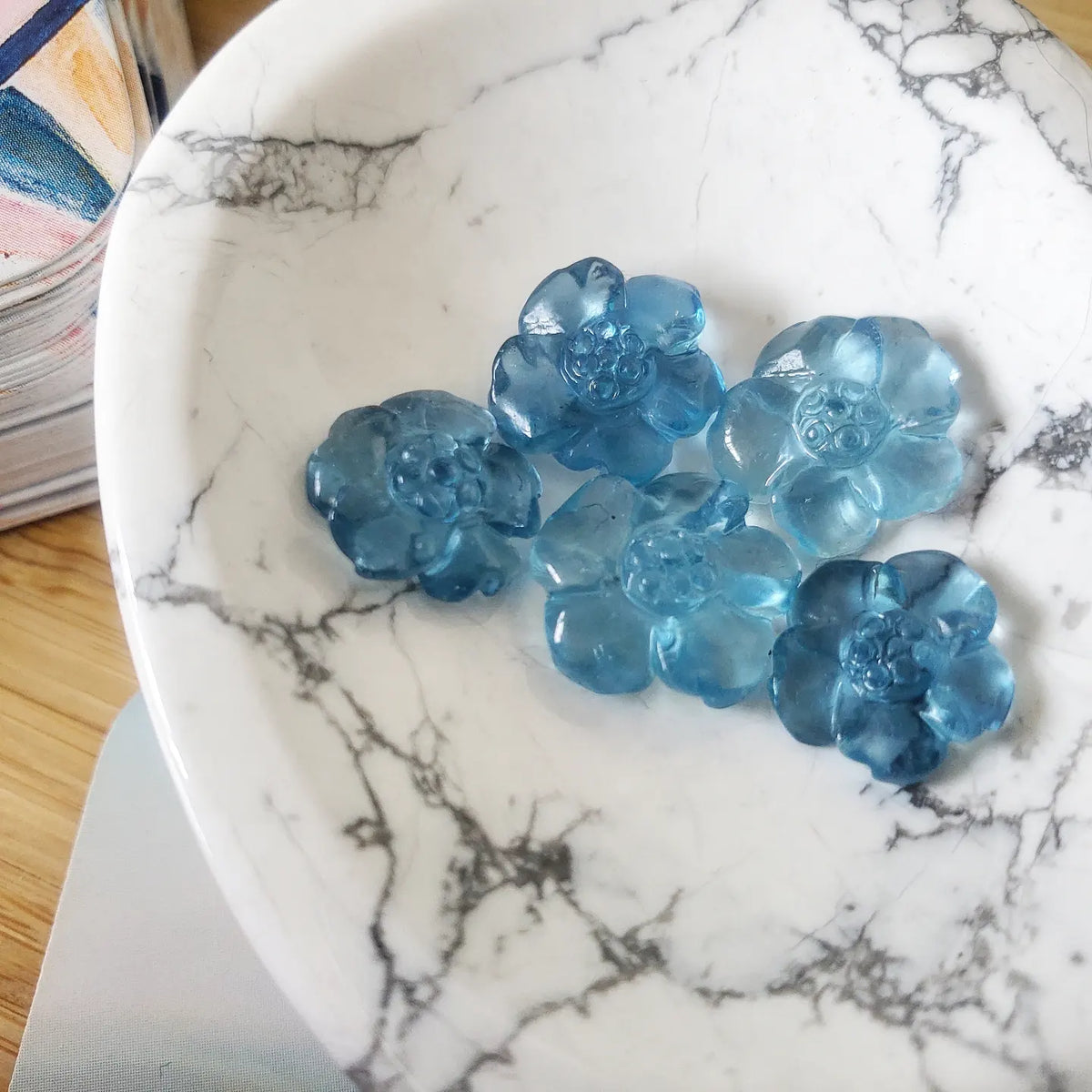 Aquamarine Blossoms