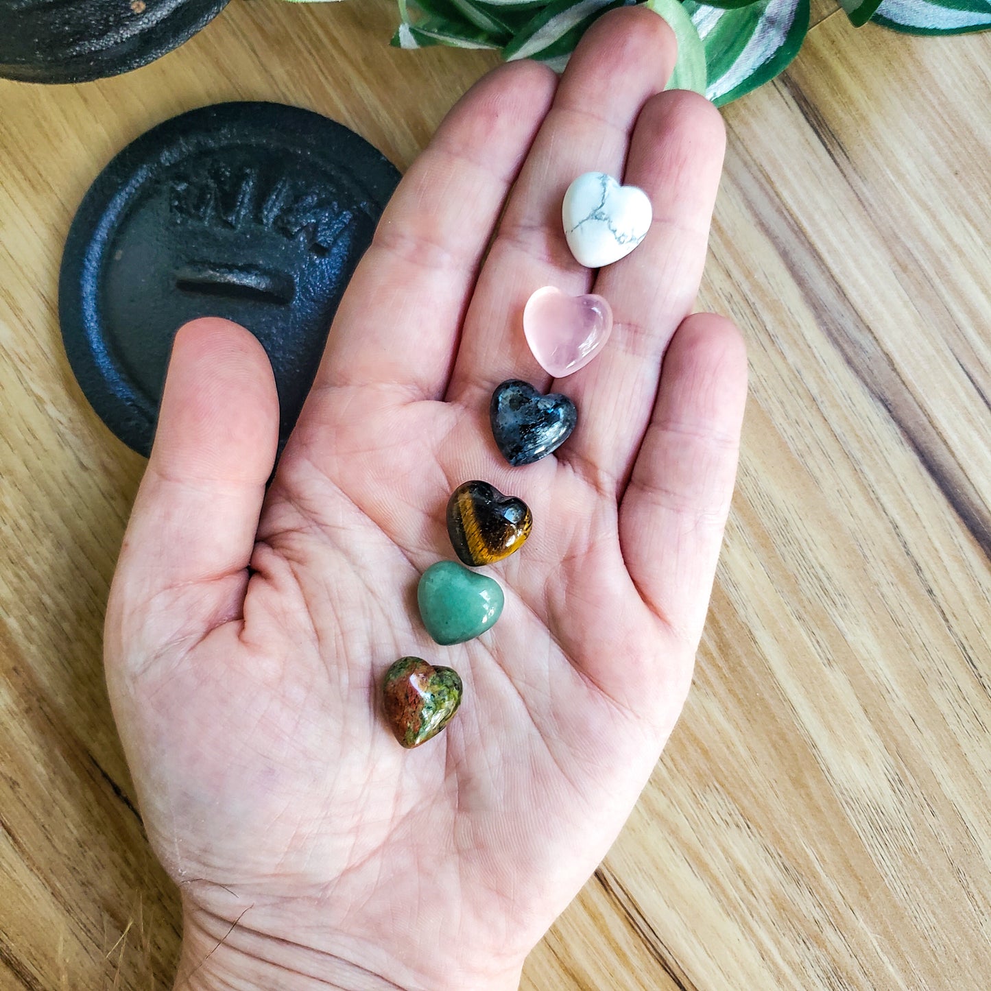 Tiger Eye - Heart - Mini