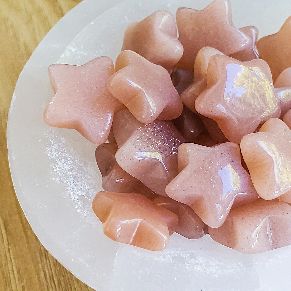 Star - Peach Sunstone - Mini